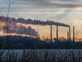 Sunrise At The Oxbow Nature Conservancy