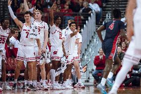 Wisconsin Badgers Vs. Detroit Mercy Titans