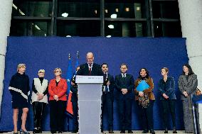 Handover Ceremony At Ministry Of The Economy And Finance - Paris AJ