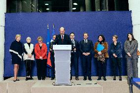 Handover Ceremony At Ministry Of The Economy And Finance - Paris AJ