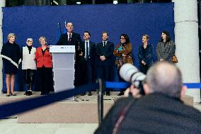 Handover Ceremony At Ministry Of The Economy And Finance - Paris AJ