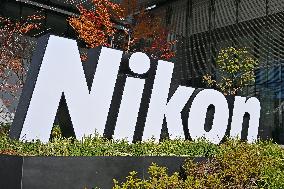 Nikon Corporation  signage and logos