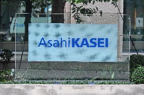 Asahi Kasei Corporation.signage and logo