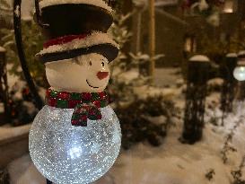 Winter Snowstorm In Toronto, Canada