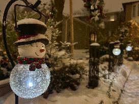 Winter Snowstorm In Toronto, Canada