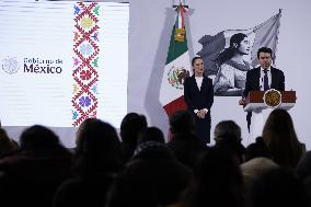 Mexican President Claudia Sheinbaum Pardo News Conference