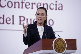 Mexican President Claudia Sheinbaum Pardo News Conference