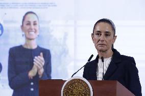 Mexican President Claudia Sheinbaum Pardo News Conference