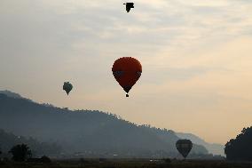 International Balloon Festival In Nepal