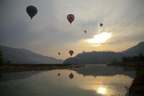 International Balloon Festival In Nepal