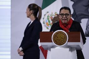 Mexican President Claudia Sheinbaum Pardo News Conference