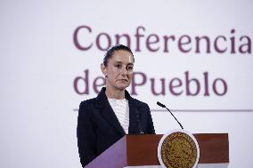 Mexican President Claudia Sheinbaum Pardo News Conference