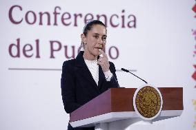 Mexican President Claudia Sheinbaum Pardo News Conference