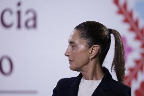 Mexican President Claudia Sheinbaum Pardo News Conference