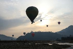 Nepal Hosts International Balloon Festival