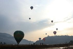 Nepal Hosts International Balloon Festival