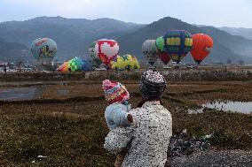 Nepal Hosts International Balloon Festival