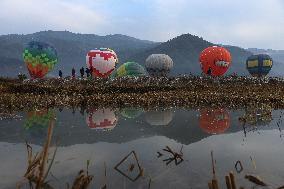 Nepal Hosts International Balloon Festival