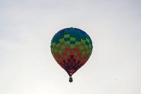 First International Hot Air Balloon Festival In Nepal.