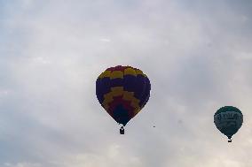 First International Hot Air Balloon Festival In Nepal.