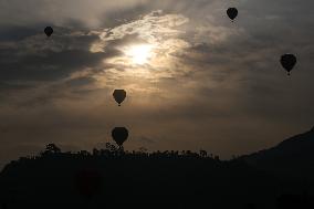 Nepal Hosts International Balloon Festival