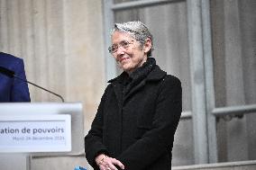 Handover Ceremony At The Education Ministry - Paris