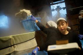 Sake Making At Jozan Brewery In Fukui - Japan