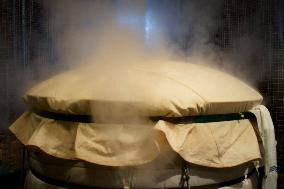 Sake Making At Jozan Brewery In Fukui - Japan