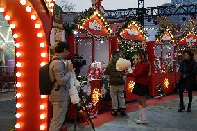 Christmas Market on the North Bund in Shanghai