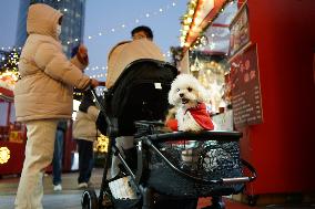 Christmas Market on the North Bund in Shanghai