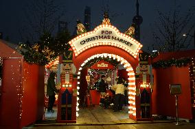 Christmas Market on the North Bund in Shanghai