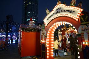 Christmas Market on the North Bund in Shanghai