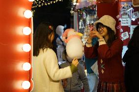 Christmas Market on the North Bund in Shanghai