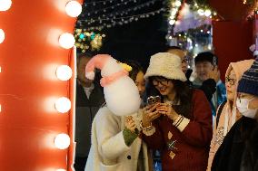 Christmas Market on the North Bund in Shanghai