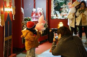 Christmas Market on the North Bund in Shanghai