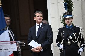 Handover Ceremony At Ministry of Overseas Territories - Paris