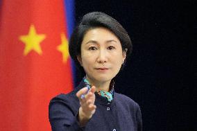 Chinese Foreign Ministry spokeswoman