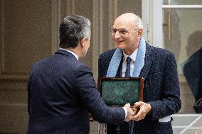 Handover Ceremony At Minister of Justice - Paris