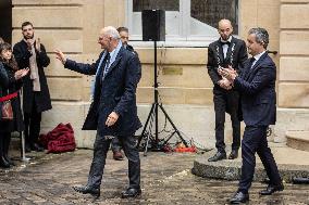 Handover Ceremony At Minister of Justice - Paris