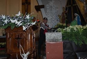 Security For Christmas Eve Celebrations In Indonesia