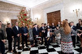 Christmas Carols To The Prime Minister