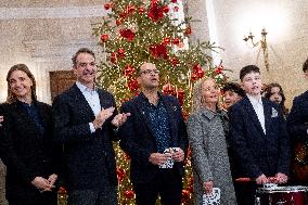 Christmas Carols To The Prime Minister