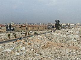 Destruction Of Al-Assali Neighborhood Following Opposition Displacement