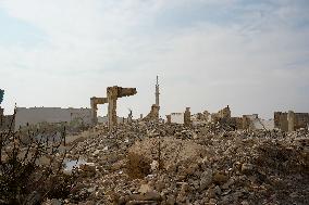 Destruction Of Al-Assali Neighborhood Following Opposition Displacement