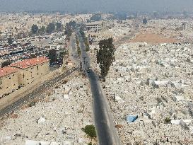 Destruction Of Al-Assali Neighborhood Following Opposition Displacement