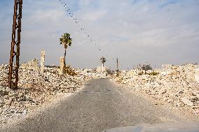 Destruction Of Al-Assali Neighborhood Following Opposition Displacement