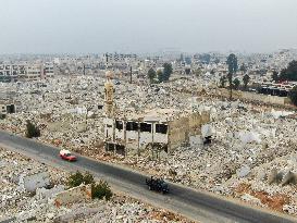 Destruction Of Al-Assali Neighborhood Following Opposition Displacement