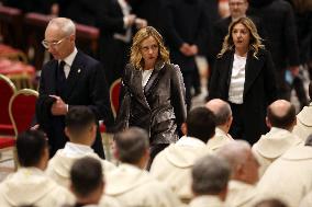 Pope Francis opens the Holy Door in St. Peter's Basilica for the Jubilee 2025, celebrates Christmas Mass in front of thousands o