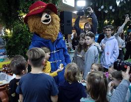 Paddington Bear visits Ukraine