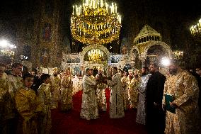 Divine Liturgy On Christmas Eve.